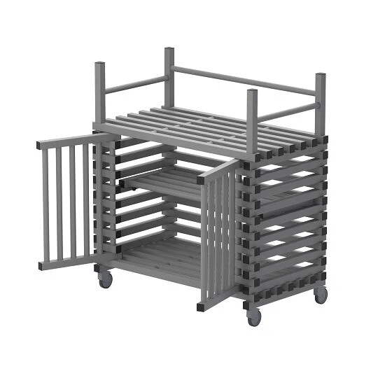 Sport-Thieme Regalwagen Für Schwimmbad-Equipment By Vendiplas 5 Sport-Thieme Regalwagen Für Schwimmbad-Equipment By Vendiplas – Bild 3