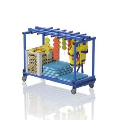 Sport-Thieme Regalwagen "Kombi Flach" By Vendiplas -Schwimmausrüstung 318 3713