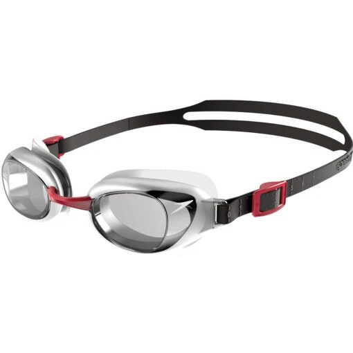 Speedo Aquapure Schwimmbrille Red Smoke -Schwimmausrüstung 67500043A speedo aquapure schwimmbrille smoke red
