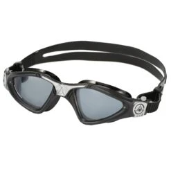 AQUASPHERE Kayenne Lens Dark Schwimmbrille Schwarz Silber
