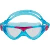 AQUASPHERE Vista Jr Clear Lenses Schwimmbrille Türkis Pink