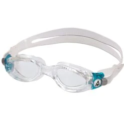 AQUASPHERE Kaiman Compact Small Lenses Clear Schwimmbrille Transparent Türkis