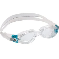 AQUASPHERE Kaiman Compact Small Lenses Clear Schwimmbrille Transparent Türkis -Schwimmausrüstung 67572994068c Aquasphere Kaiman Compact Small Lenses Clear Schwimmbrille transparent
