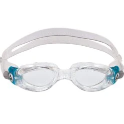 AQUASPHERE Kaiman Compact Small Lenses Clear Schwimmbrille Transparent Türkis -Schwimmausrüstung 67572994068d Aquasphere Kaiman Compact Small Lenses Clear Schwimmbrille transparent