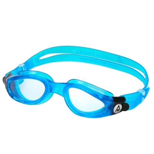 AQUASPHERE Kaiman Lens Clear Schwimmbrille Hellblau -Schwimmausrüstung 67572994463a Aquasphere Kaiman lenses clear Schwimmbrille lig blue