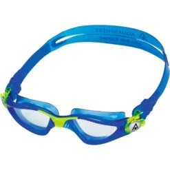 AQUASPHERE Kayenne JR Lens Clear Schwimmbrille Blau Gelb