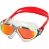 AQUASPHERE Vista Lens Red Titanium Mirror Schwimmbrille Weiß -Schwimmausrüstung 67572996499a Aquasphere VISTA LENSES CLEAR Schwimmbrille white silver