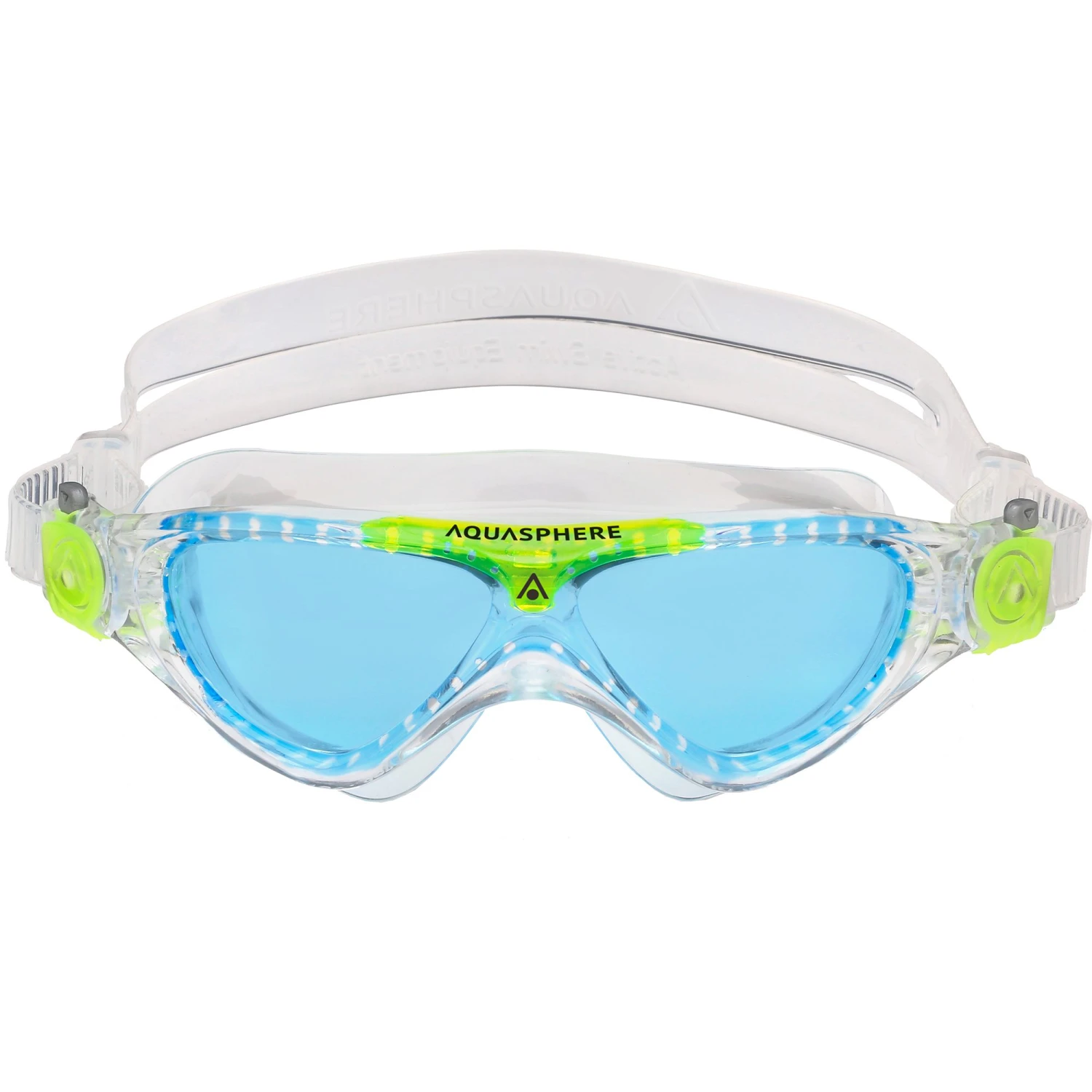 AQUASPHERE Vista Jr Lenses Schwimmbrille Kinder Transparent Hellgrün 4 AQUASPHERE Vista Jr Lenses Schwimmbrille Kinder Transparent Hellgrün – Bild 2
