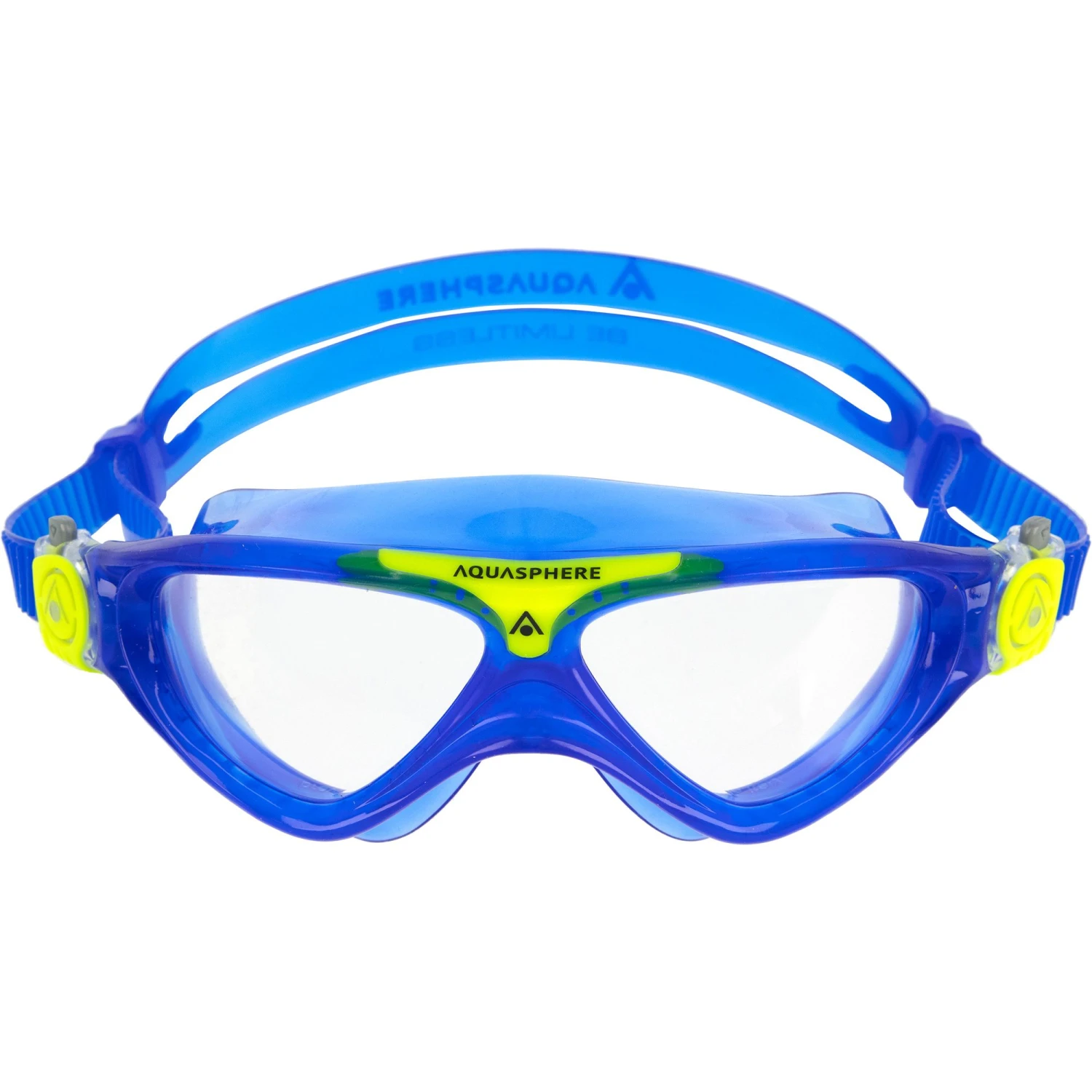 AQUASPHERE Vista Jr Clear Lenses Schwimmbrille Blau 3 AQUASPHERE Vista Jr Clear Lenses Schwimmbrille Blau – Bild 2