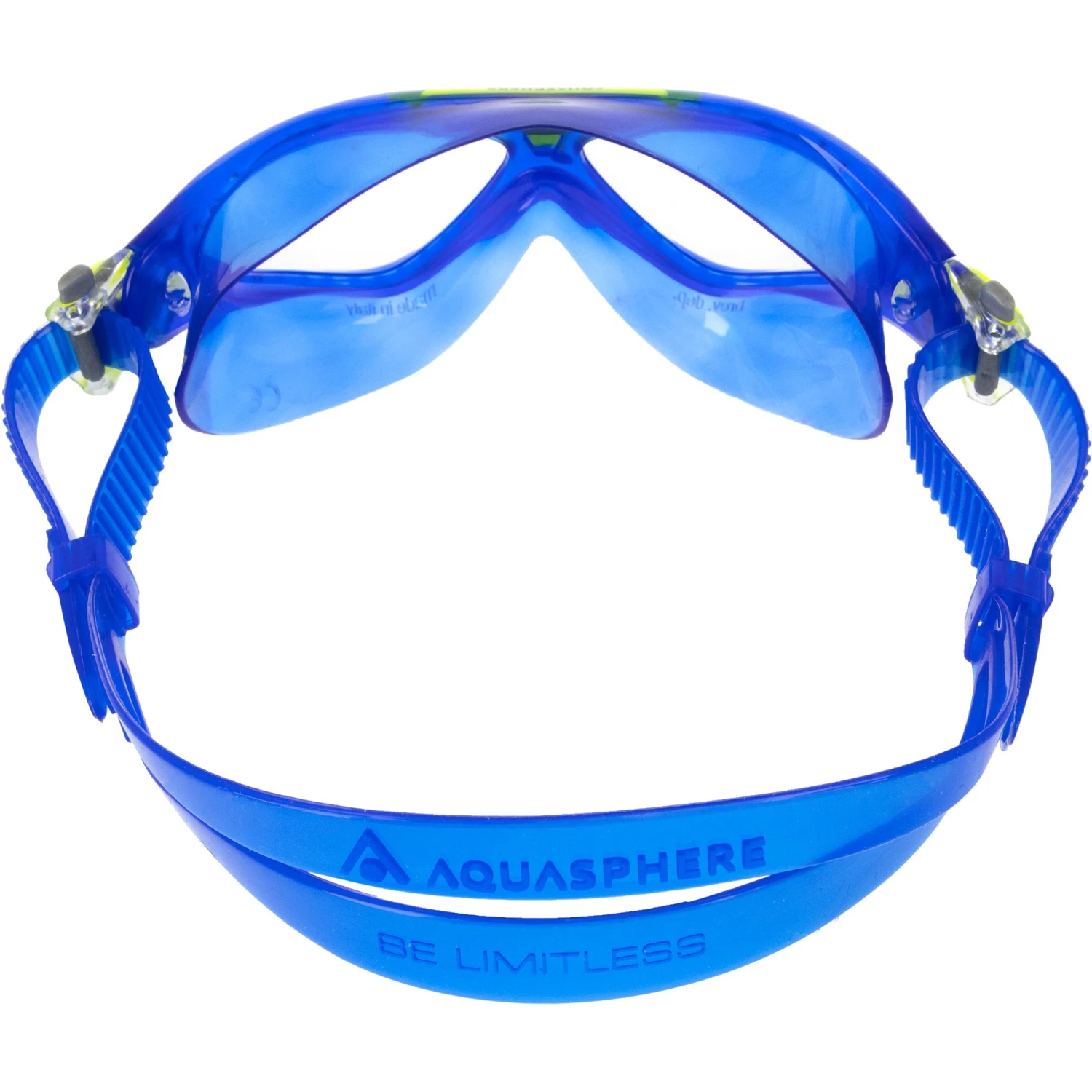 AQUASPHERE Vista Jr Clear Lenses Schwimmbrille Blau 4 AQUASPHERE Vista Jr Clear Lenses Schwimmbrille Blau – Bild 3