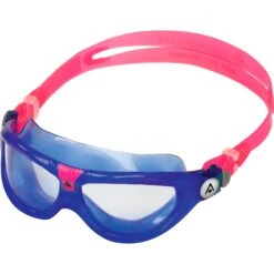AQUASPHERE Seal Kid 2 Lens Clear Schwimmbrille Kinder Blau Pink
