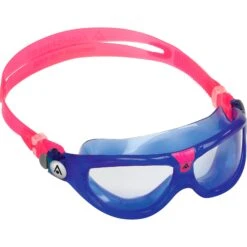 AQUASPHERE Seal Kid 2 Lens Clear Schwimmbrille Kinder Blau Pink -Schwimmausrüstung 67572999695c Aquasphere SEAL KID 2 LENSES CLEAR blue pink