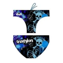 Badehose Wasserball Turbo Triathlon Skull