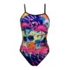 Badeanzug Turbo Flamingo Thin Strap Damen 2 Badeanzug Turbo Flamingo Thin Strap Damen -Schwimmausrüstung TB 8300632 0099