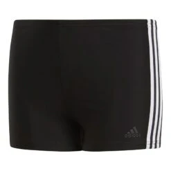 Adidas Fit 3S Kinder Badehose Schwarz/weiß