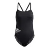 Adidas Logo Damen Badeanzug Schwarz/weiß