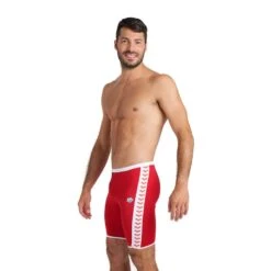 Arena Icons Swim Jammer Badehose Rot/weiß