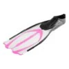 Cressi Pluma Flossen Weiß Rosa -Schwimmausrüstung cri ace176433 c 001