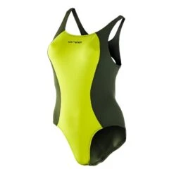 Orca RS1 One Damen Badeanzug Gelb/grün