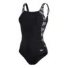 Speedo Lunalustre Printed Shaping Damen Badeanzug Schwarz/weiß 1 Speedo Lunalustre Printed Shaping Damen Badeanzug Schwarz/weiß -Schwimmausrüstung so 8 00306415149 001