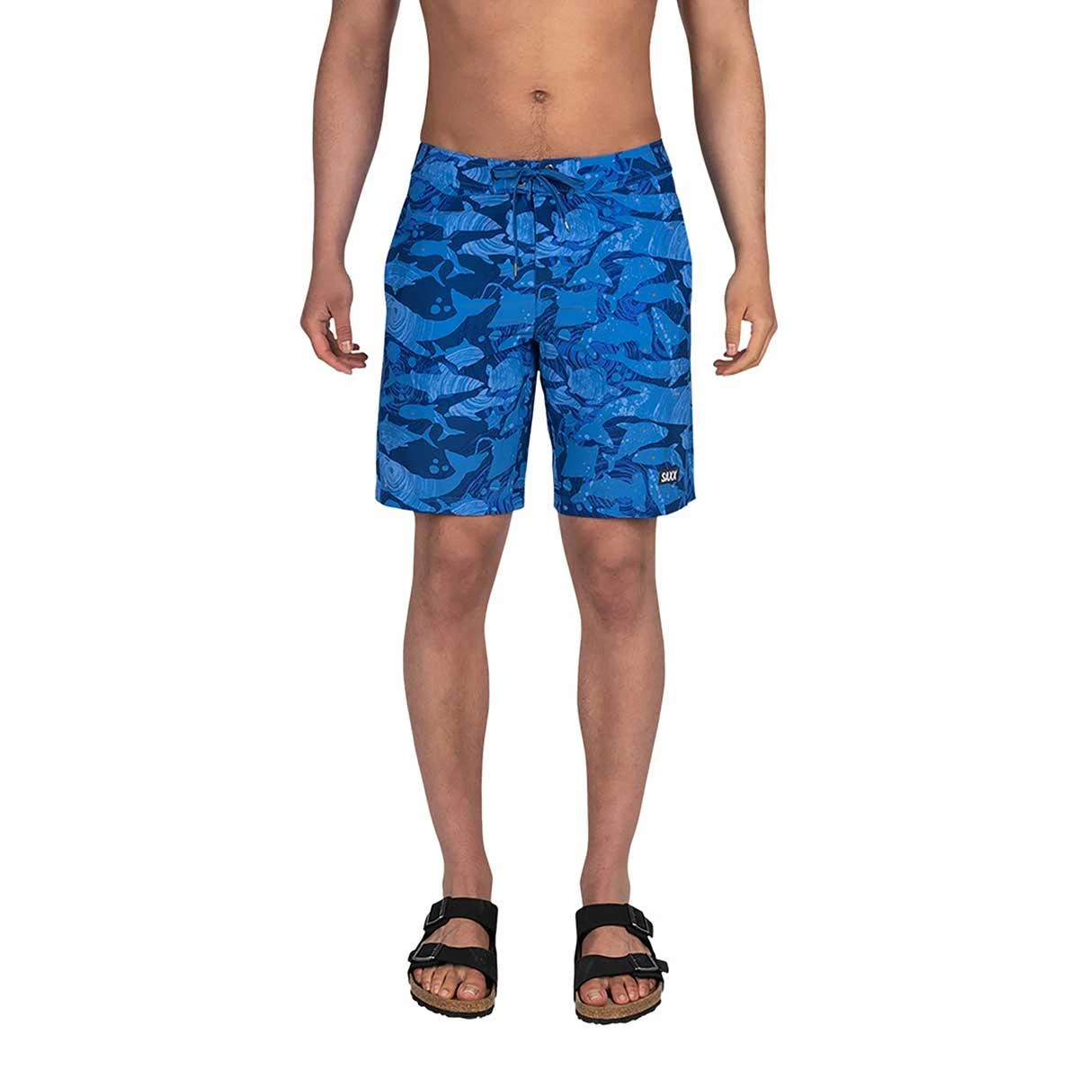 SAXX Betawave 2 In 1 Boardie 19IN Badehose Dunkelblau/hellblau 3 SAXX Betawave 2 In 1 Boardie 19IN Badehose Dunkelblau/hellblau