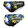 Turbo Canarias 2012 Badehose Schwarz/blau/gelb -Schwimmausrüstung tb 798071 0009 001