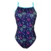 Badeanzug Turbo Relax Dunkelblau/pink Damen -Schwimmausrüstung tb 83083424 0007
