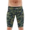 TYR Venzo Camo Badehose Dunkelgrün -Schwimmausrüstung tyr vzclw6a314 001